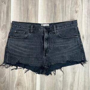 Everlane the denim high waisted organic cotton shorts size 29